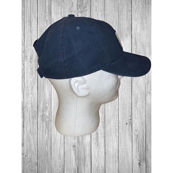 Carhartt Force Texas Patch Hat Cap Navy Blue Strapback Adjustable NWT - Picture 2 of 5